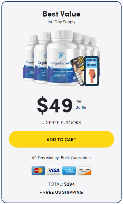 CogniCare Pro  6 Bottle